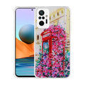 Xiaomi Redmi Note 10 Pro Uyumlu Kılıf Simli Desenli Kamera Korumalı Parlak Zore Popy Kapak