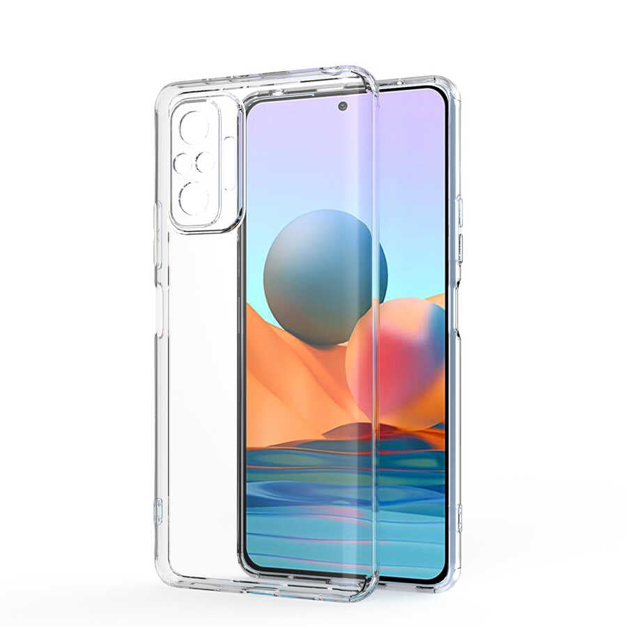 Xiaomi Redmi Note 10 Pro Uyumlu Kılıf Zore Kamera Korumalı Süper Silikon Kapak