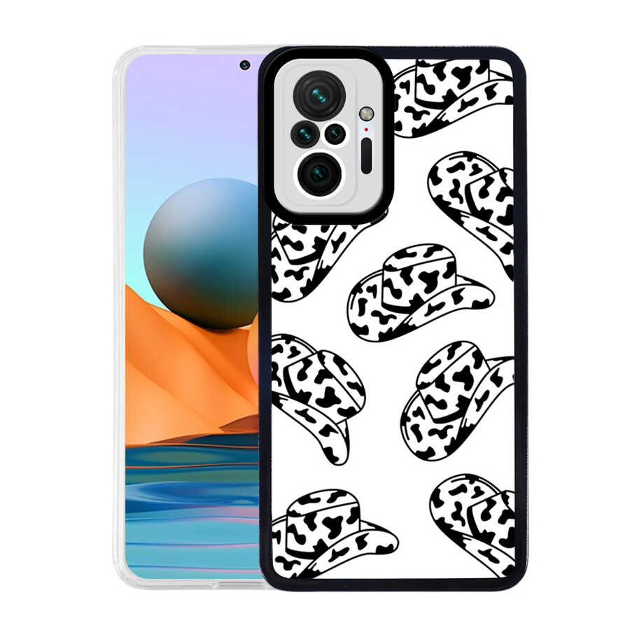 Xiaomi Redmi Note 10 Pro Uyumlu Kılıf Zore M-Fit Desenli Kapak