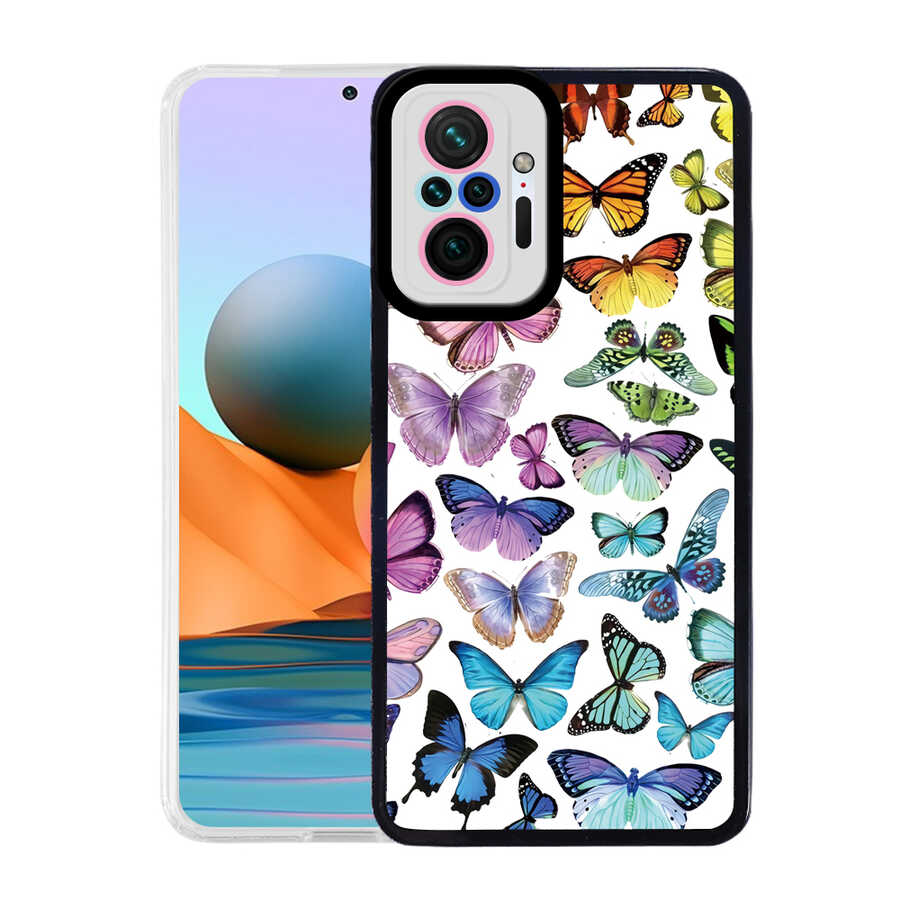 Xiaomi Redmi Note 10 Pro Uyumlu Kılıf Zore M-Fit Desenli Kapak
