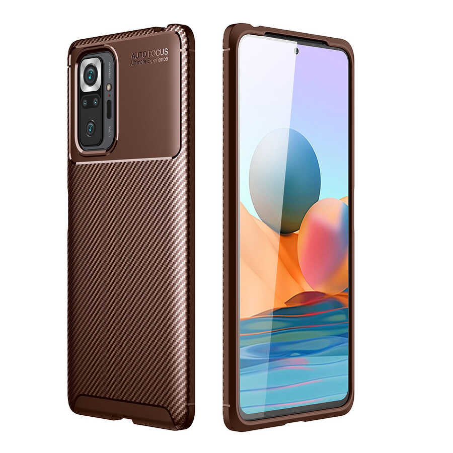 Xiaomi Redmi Note 10 Pro Uyumlu Kılıf Zore Negro Silikon Kapak