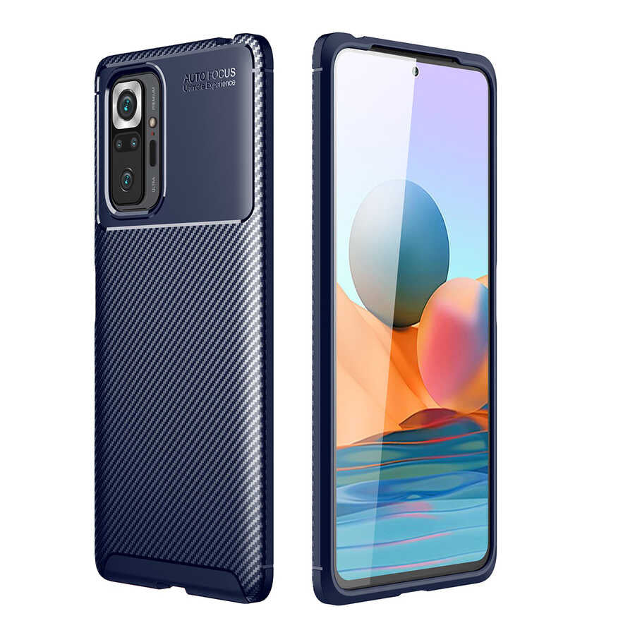 Xiaomi Redmi Note 10 Pro Uyumlu Kılıf Zore Negro Silikon Kapak