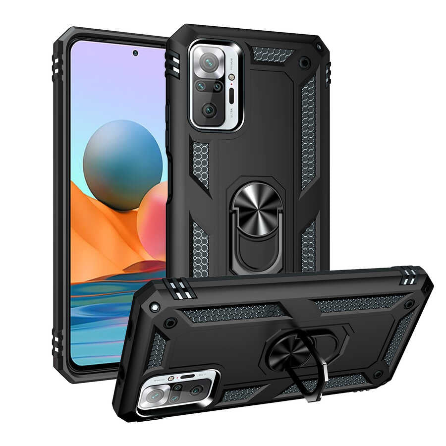 Xiaomi Redmi Note 10 Pro Uyumlu Kılıf Zore Vega Kapak