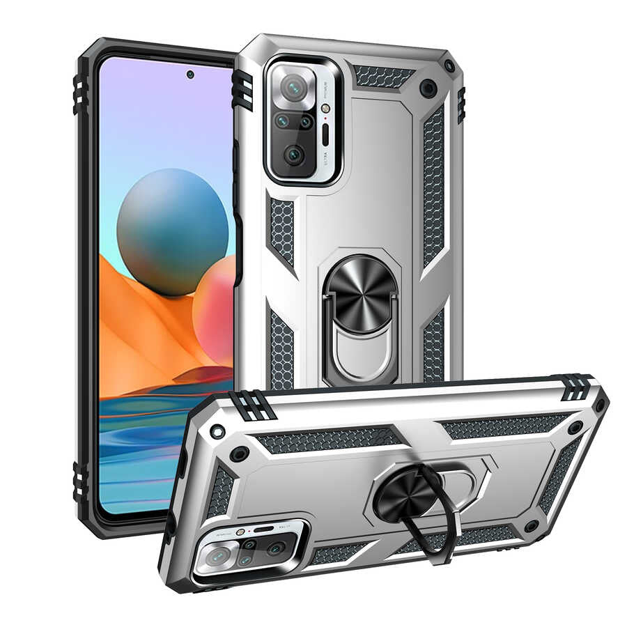 Xiaomi Redmi Note 10 Pro Uyumlu Kılıf Zore Vega Kapak
