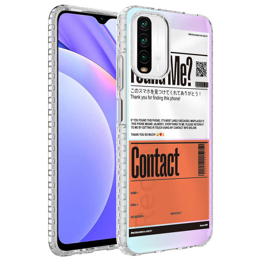 Xiaomi Redmi Note 10S Uyumlu Kılıf Airbag Kenarlı Renkli Desenli Silikon Zore Elegans Kapak