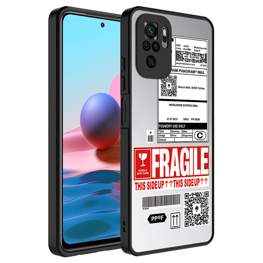 Xiaomi Redmi Note 10S Uyumlu Kılıf Aynalı Desenli Kamera Korumalı Parlak Zore Mirror Kapak