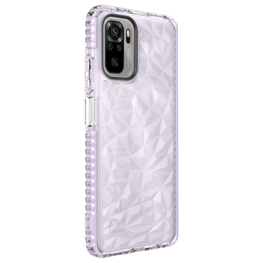 Xiaomi Redmi Note 10S Uyumlu Kılıf Zore Buzz Kapak