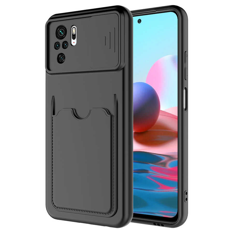 Xiaomi Redmi Note 10S Uyumlu Kılıf Zore Kartix Kapak