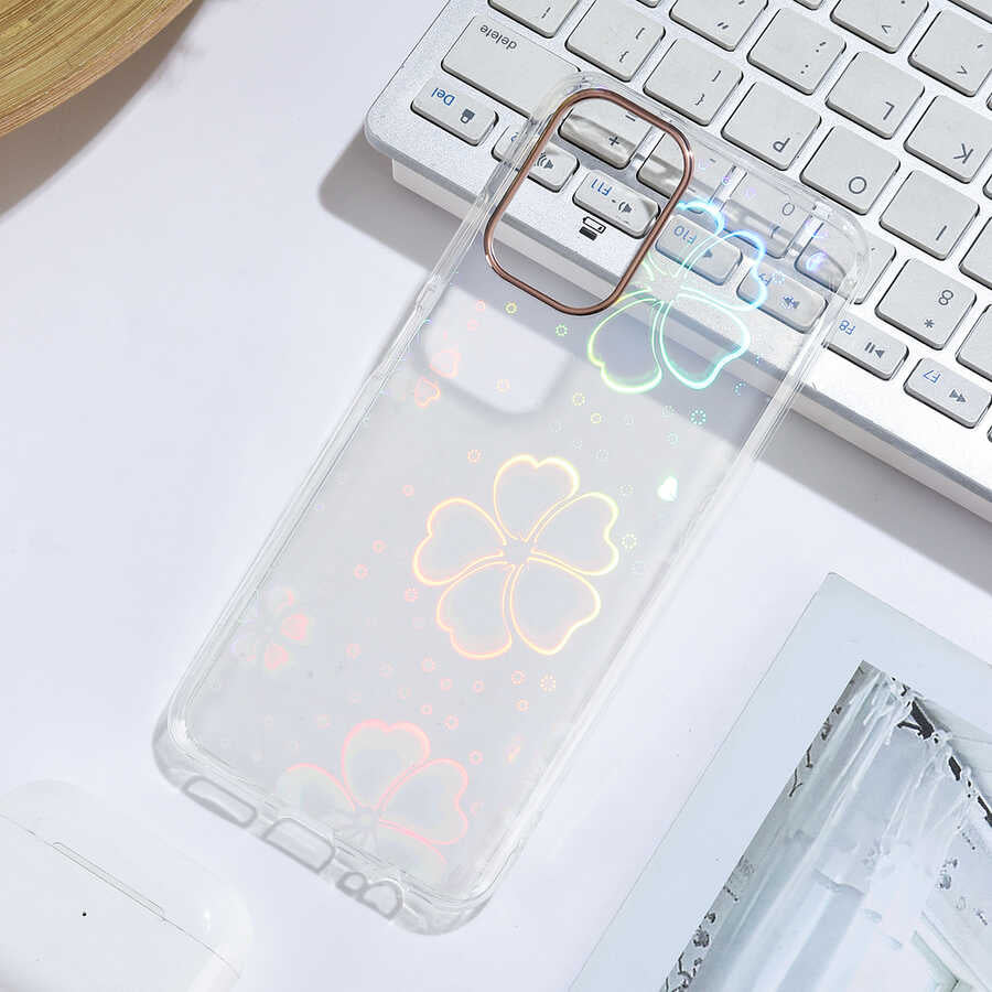 Xiaomi Redmi Note 10S Uyumlu Kılıf Zore Sidney Desenli Sert Kapak