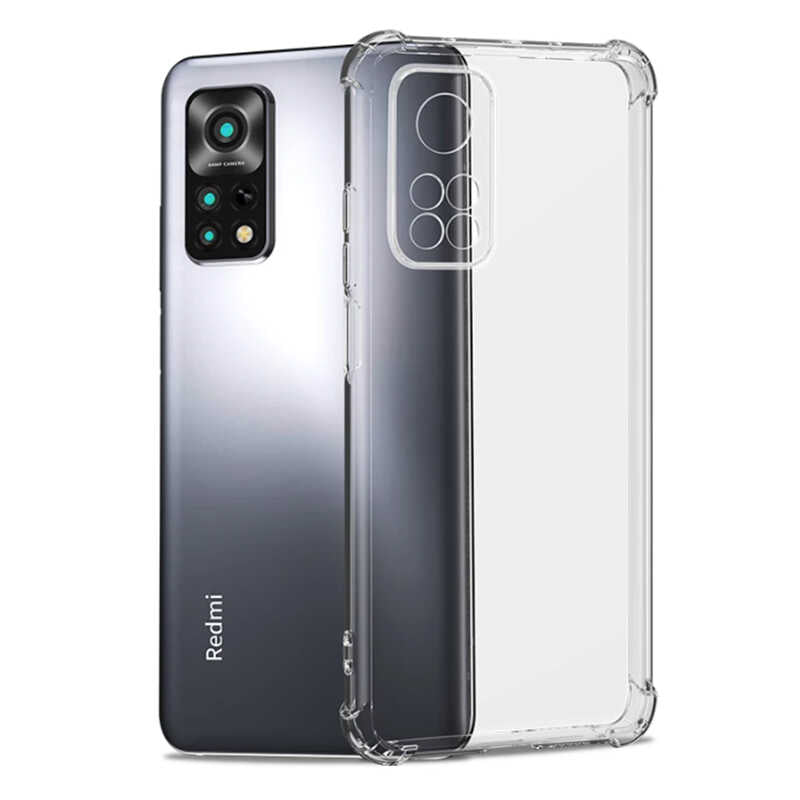 Xiaomi Redmi Note 11 Global Uyumlu Kılıf Zore Kamera Korumalı Nitro Anti Shock Silikon