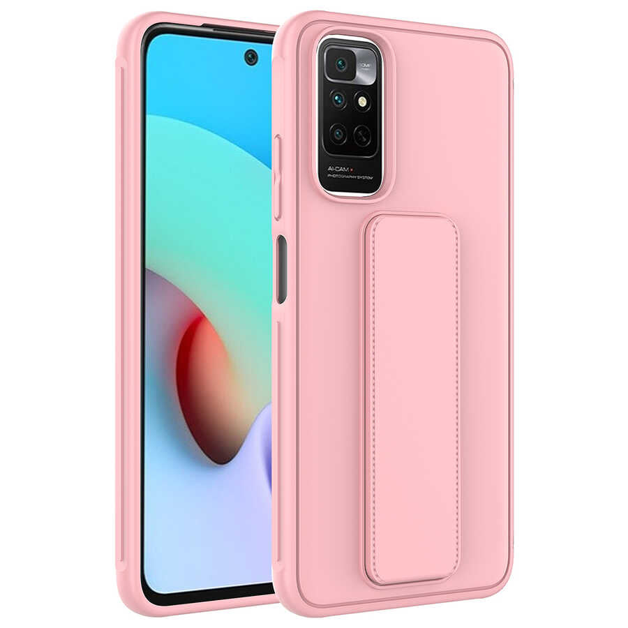 Xiaomi Redmi Note 11 Global Uyumlu Kılıf Zore Qstand Kapak