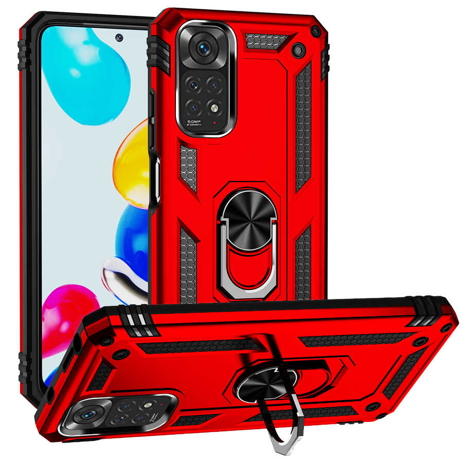 Xiaomi Redmi Note 11 Global Uyumlu Kılıf Zore Vega Kapak