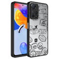 Xiaomi Redmi Note 11 Pro 5G Uyumlu Kılıf Aynalı Desenli Kamera Korumalı Parlak Zore Mirror Kapak