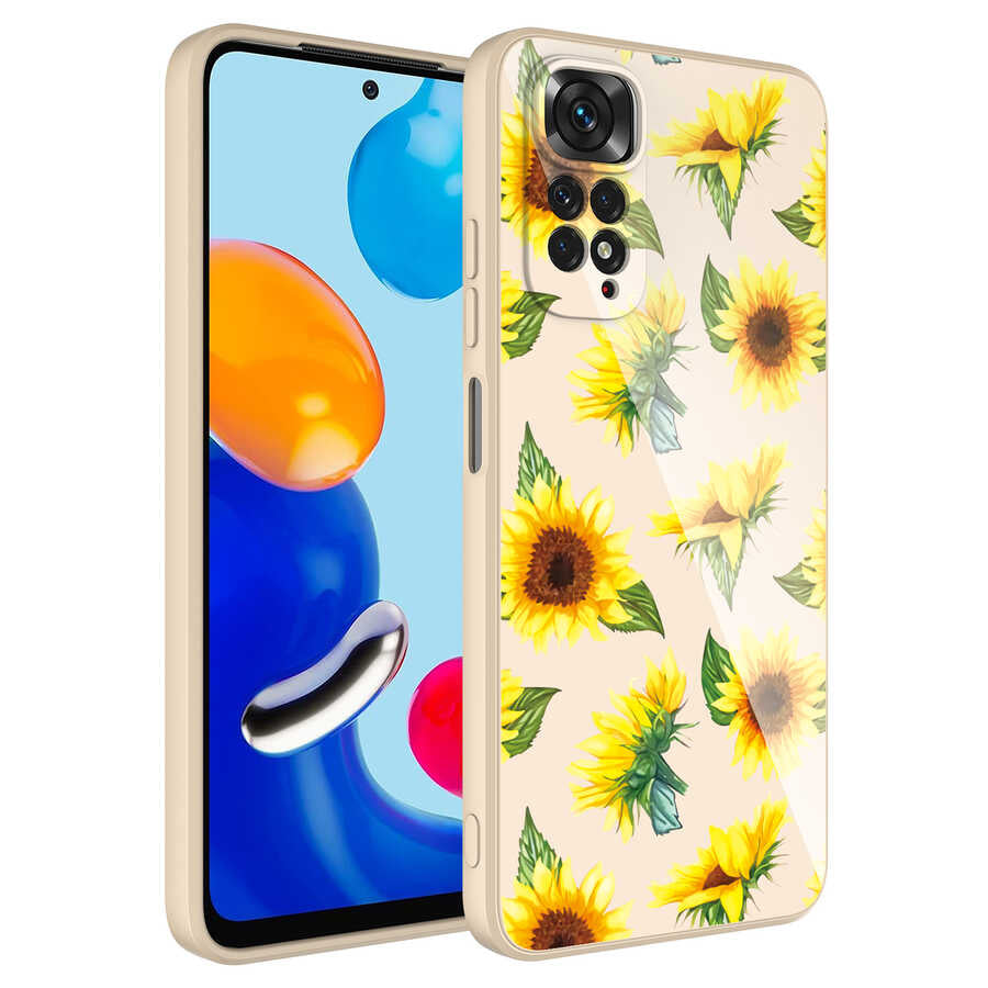 Xiaomi Redmi Note 11 Pro 5G Uyumlu Kılıf Kamera Korumalı Desenli Sert Silikon Zore Epoksi Kapak