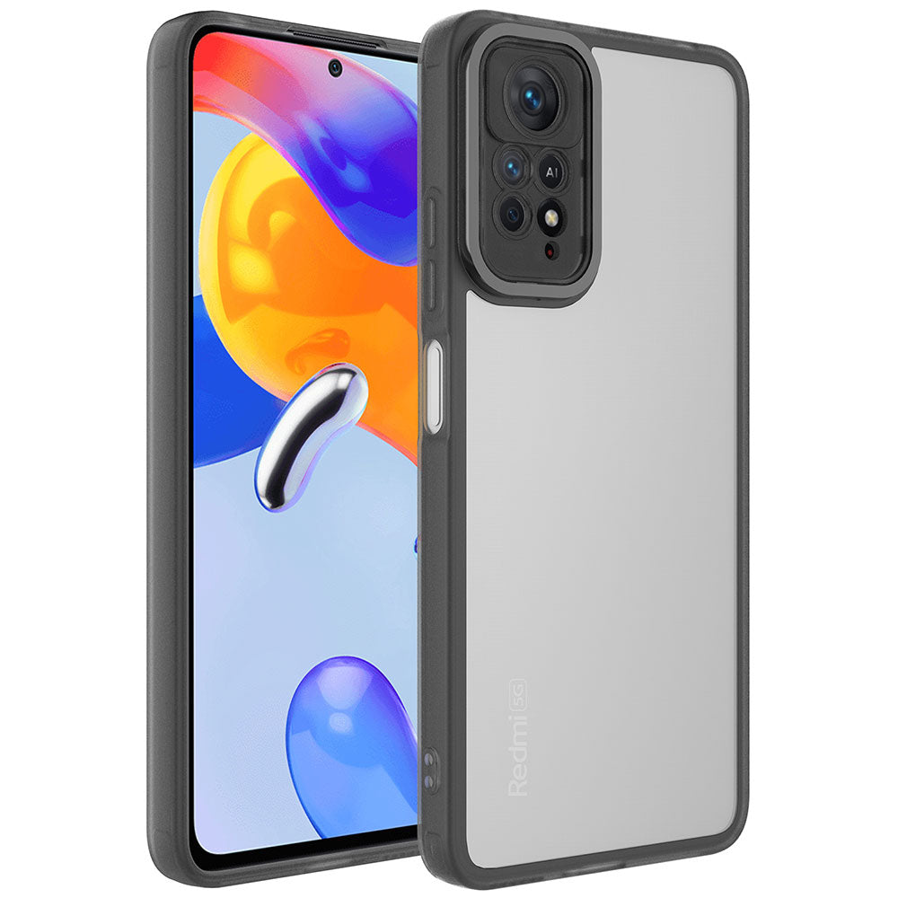 Xiaomi Redmi Note 11 Pro 5G Uyumlu Kılıf Kamera Korumalı Transparan Zore Post Kapak