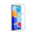 Xiaomi Redmi Note 11 Pro 5G Uyumlu Kılıf Kartlıklı Şeffaf Zore Setra Clear Silikon Kapak