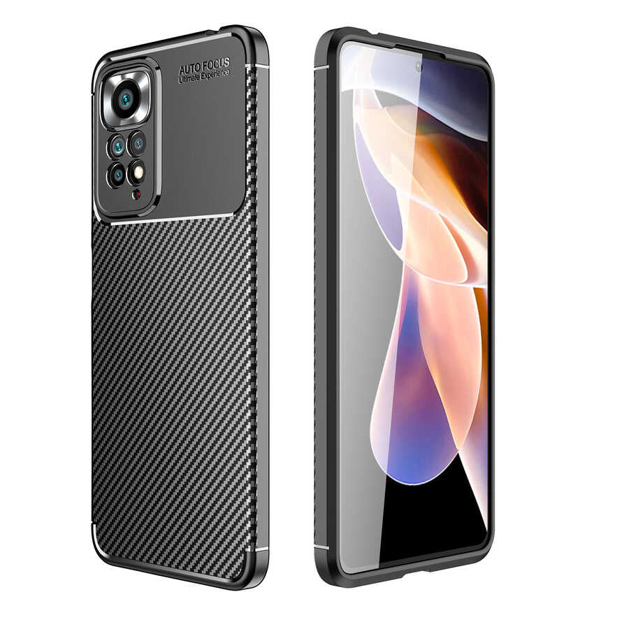Xiaomi Redmi Note 11 Pro 5G Uyumlu Kılıf Zore Negro Silikon Kapak