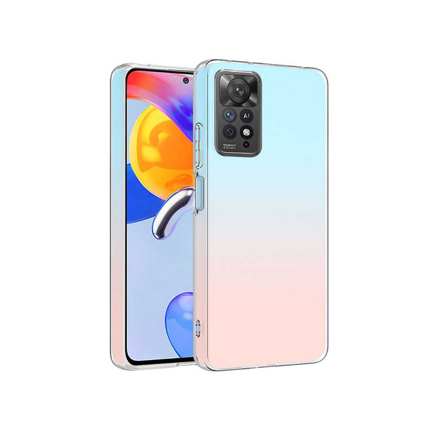 Xiaomi Redmi Note 11 Pro 5G Uyumlu Kılıf Zore Süper Silikon Kapak