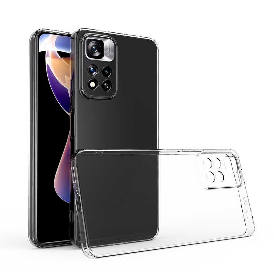 Xiaomi Redmi Note 11 Pro Plus 5G Uyumlu Kılıf Zore Kamera Korumalı Süper Silikon Kapak