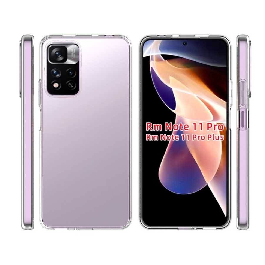 Xiaomi Redmi Note 11 Pro Plus 5G Uyumlu Kılıf Zore Süper Silikon Kapak