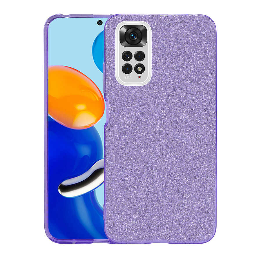 Xiaomi Redmi Note 11S Global Uyumlu Kılıf Zore Shining Silikon