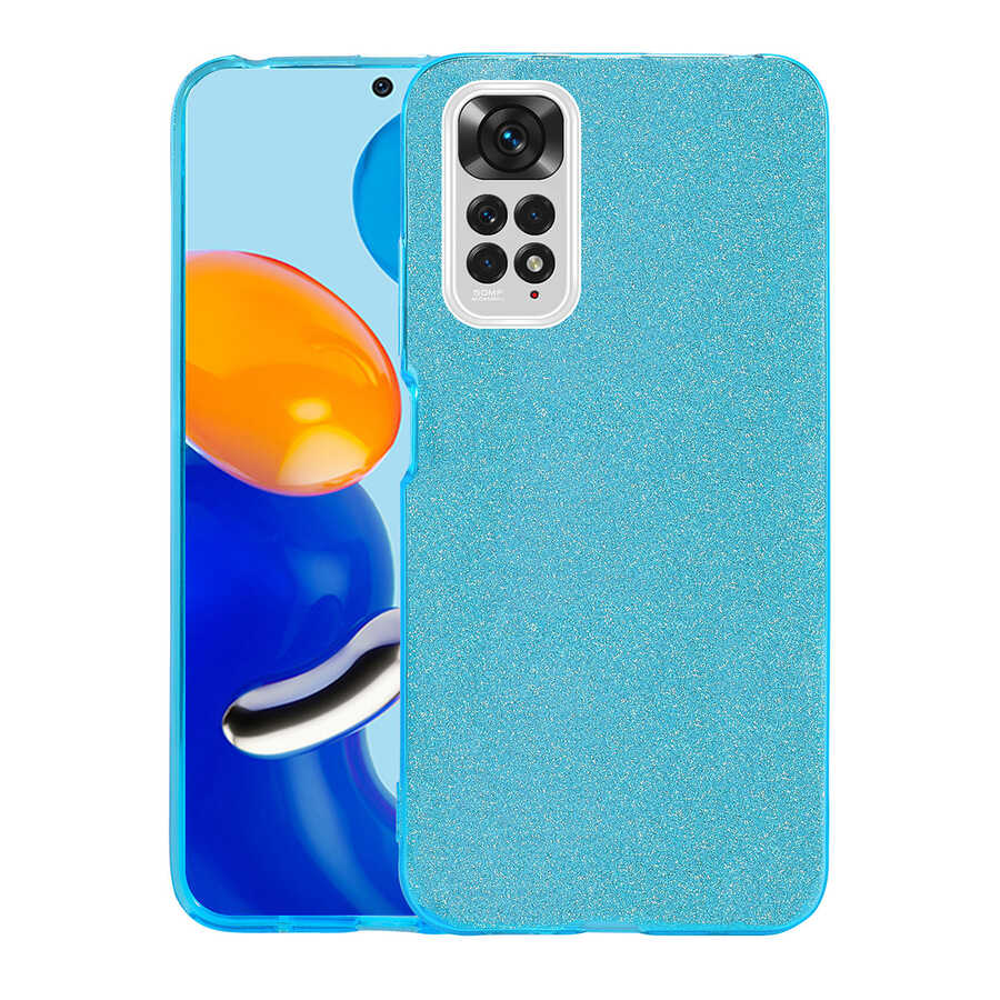 Xiaomi Redmi Note 11S Global Uyumlu Kılıf Zore Shining Silikon