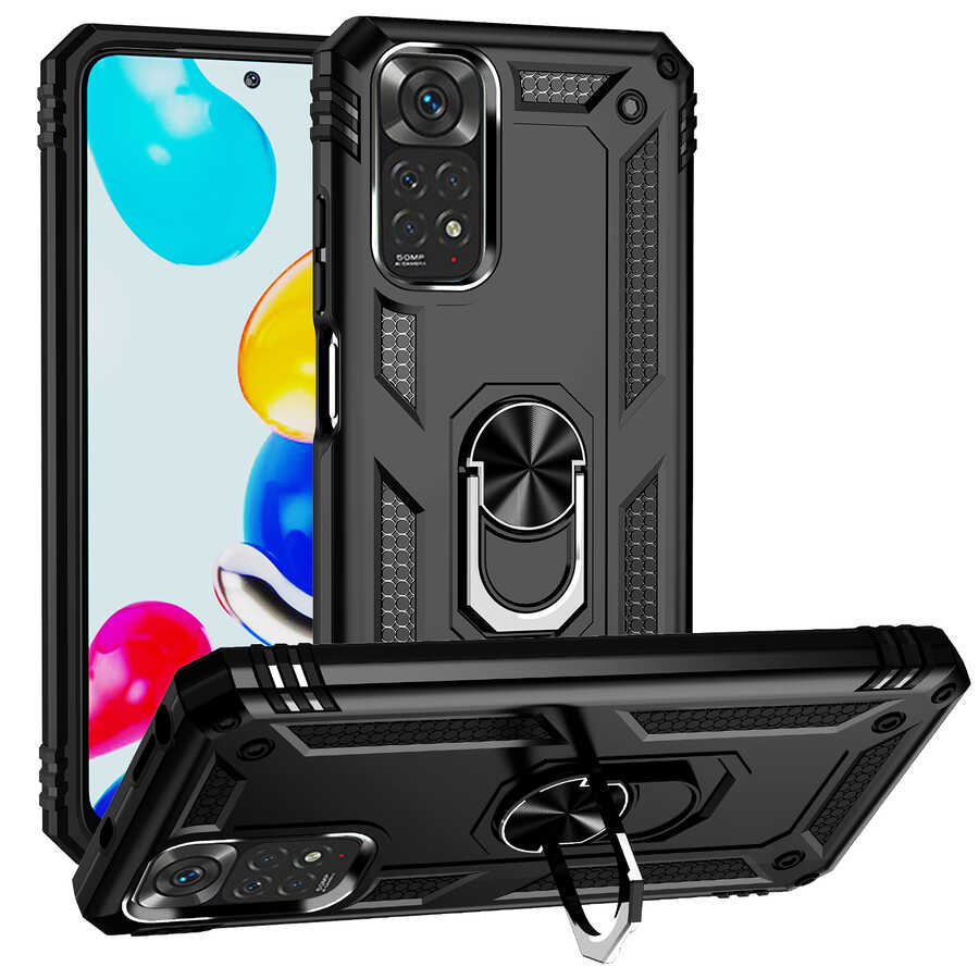 Xiaomi Redmi Note 11S Global Uyumlu Kılıf Zore Vega Kapak