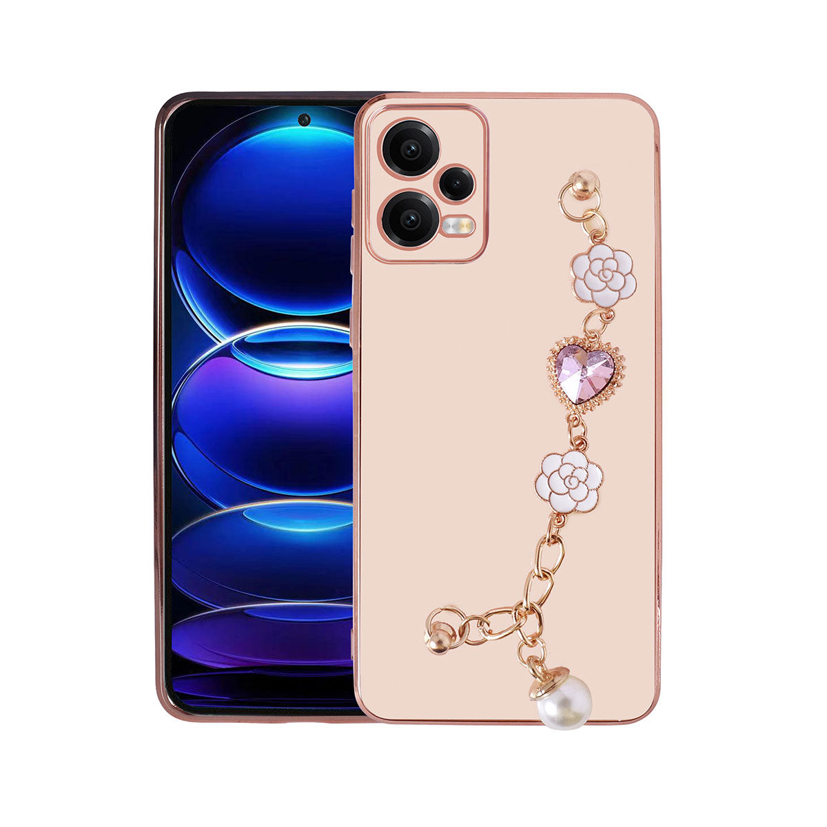 Xiaomi Redmi Note 12 4G Uyumlu Kılıf El Tutamaçlı Kamera Korumalı Zore Taka Silikon Kapak