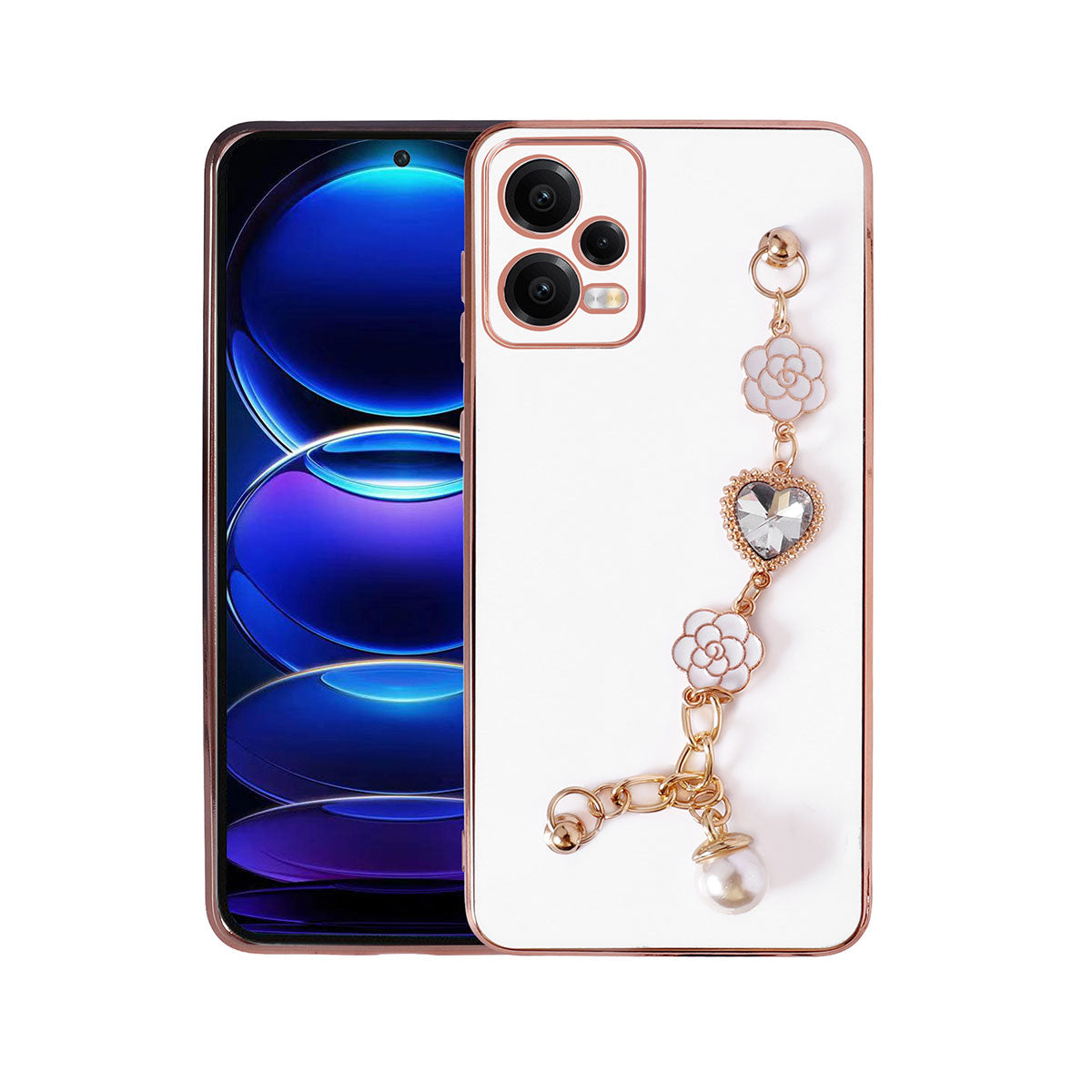 Xiaomi Redmi Note 12 4G Uyumlu Kılıf El Tutamaçlı Kamera Korumalı Zore Taka Silikon Kapak