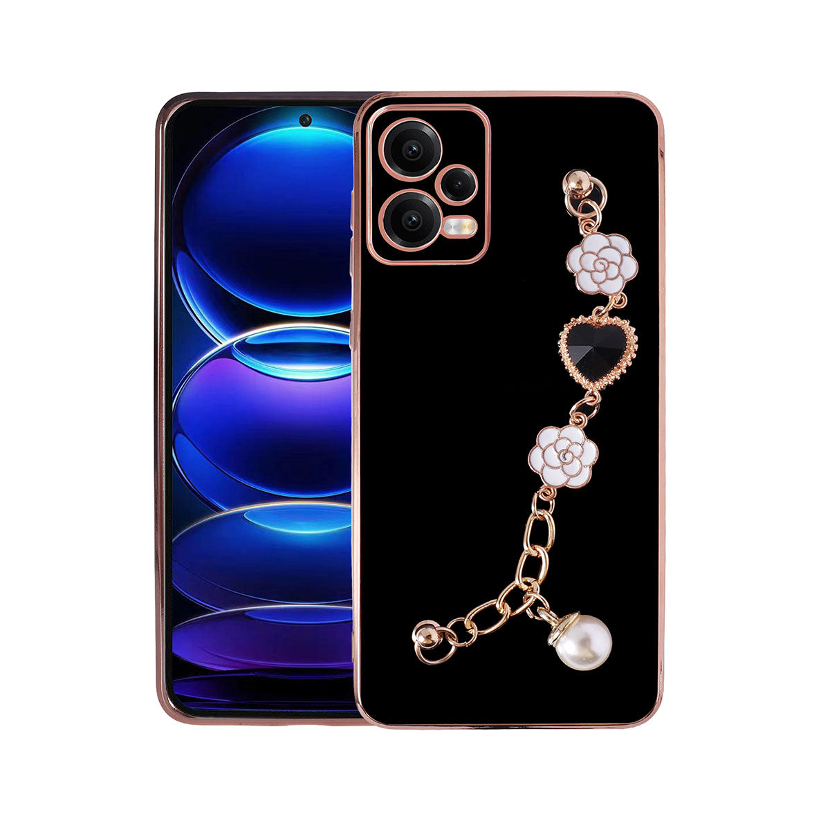 Xiaomi Redmi Note 12 4G Uyumlu Kılıf El Tutamaçlı Kamera Korumalı Zore Taka Silikon Kapak