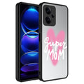 Xiaomi Redmi Note 12 5G Uyumlu Kılıf Aynalı Desenli Kamera Korumalı Parlak Zore Mirror Kapak