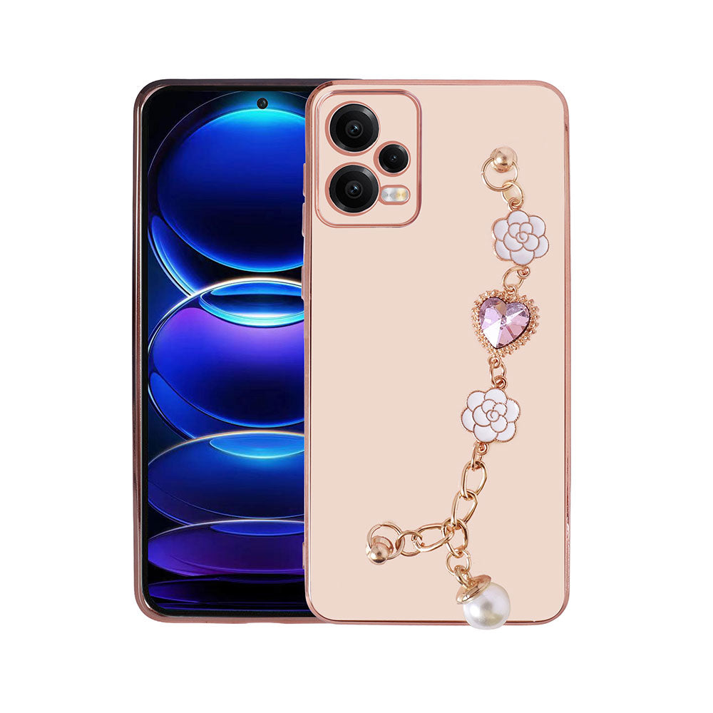 Xiaomi Redmi Note 12 5G Uyumlu Kılıf El Tutamaçlı Kamera Korumalı Zore Taka Silikon Kapak
