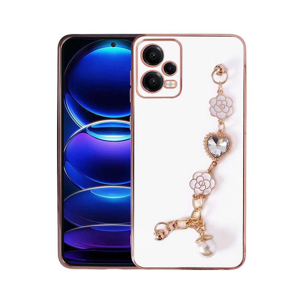 Xiaomi Redmi Note 12 5G Uyumlu Kılıf El Tutamaçlı Kamera Korumalı Zore Taka Silikon Kapak