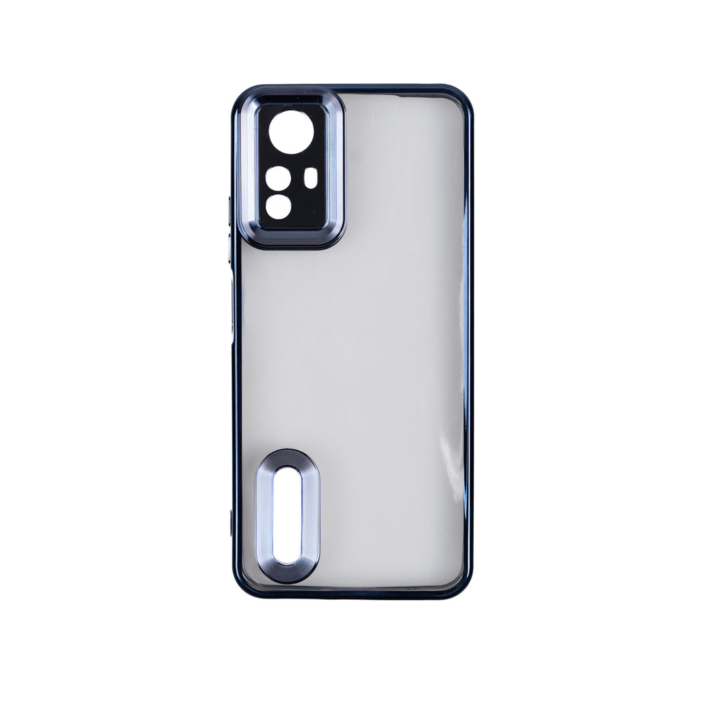 Xiaomi Redmi Note 12S Uyumlu Kılıf Kamera Korumalı Logo Gösteren Zore Omega Kapak