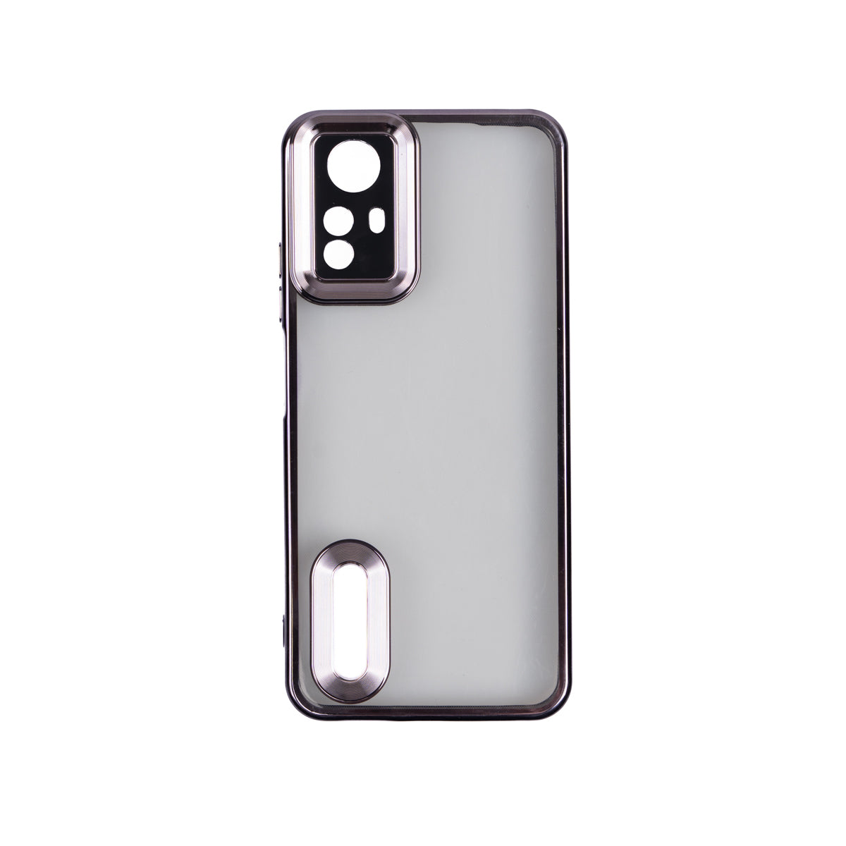 Xiaomi Redmi Note 12S Uyumlu Kılıf Kamera Korumalı Logo Gösteren Zore Omega Kapak