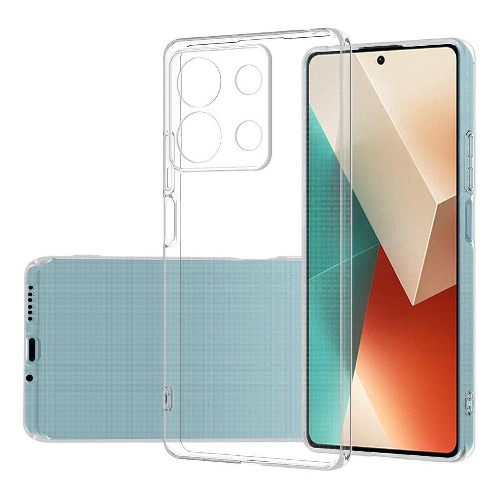 Xiaomi Redmi Note 13 4G Uyumlu Kılıf Zore Süper Silikon Kapak