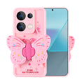 Xiaomi Redmi Note 13 Pro 4G Uyumlu Kılıf Kamera Korumalı Figür Tasarımlı Zore Kapya Kapak