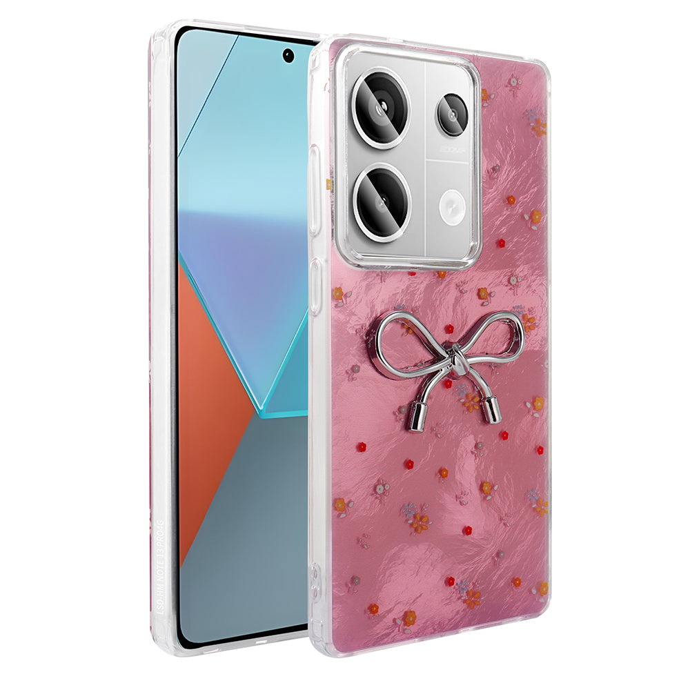 Xiaomi Redmi Note 13 Pro 4G Uyumlu Kılıf Kamera Korumalı Figürlü Zore Ponti Silikon Kapak