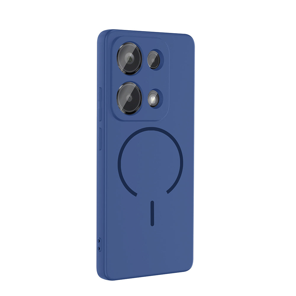Xiaomi Redmi Note 13 Pro 4G Uyumlu Kılıf M-safe Şarj Özellikli Zore Meta Kapak