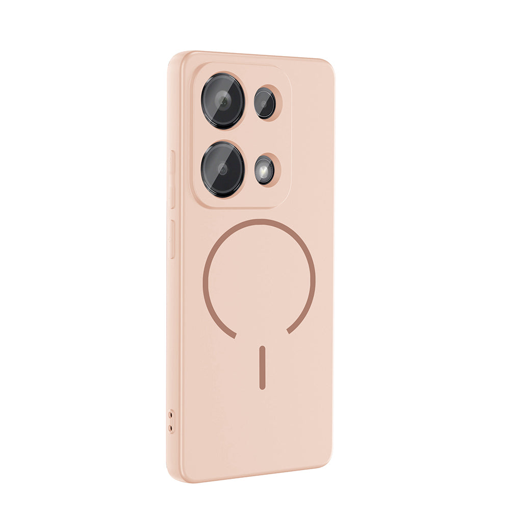Xiaomi Redmi Note 13 Pro 4G Uyumlu Kılıf M-safe Şarj Özellikli Zore Meta Kapak