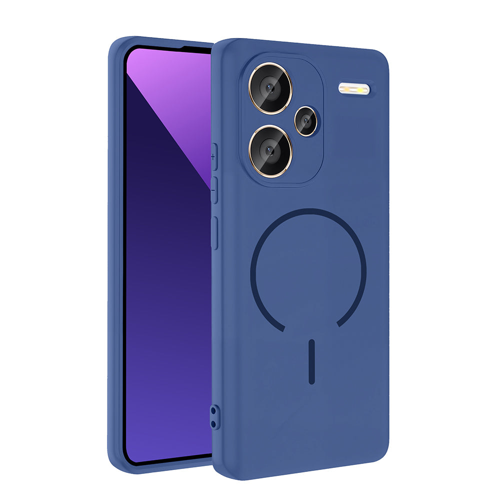 Xiaomi Redmi Note 13 Pro Plus 5G Uyumlu Kılıf M-safe Şarj Özellikli Zore Meta Kapak