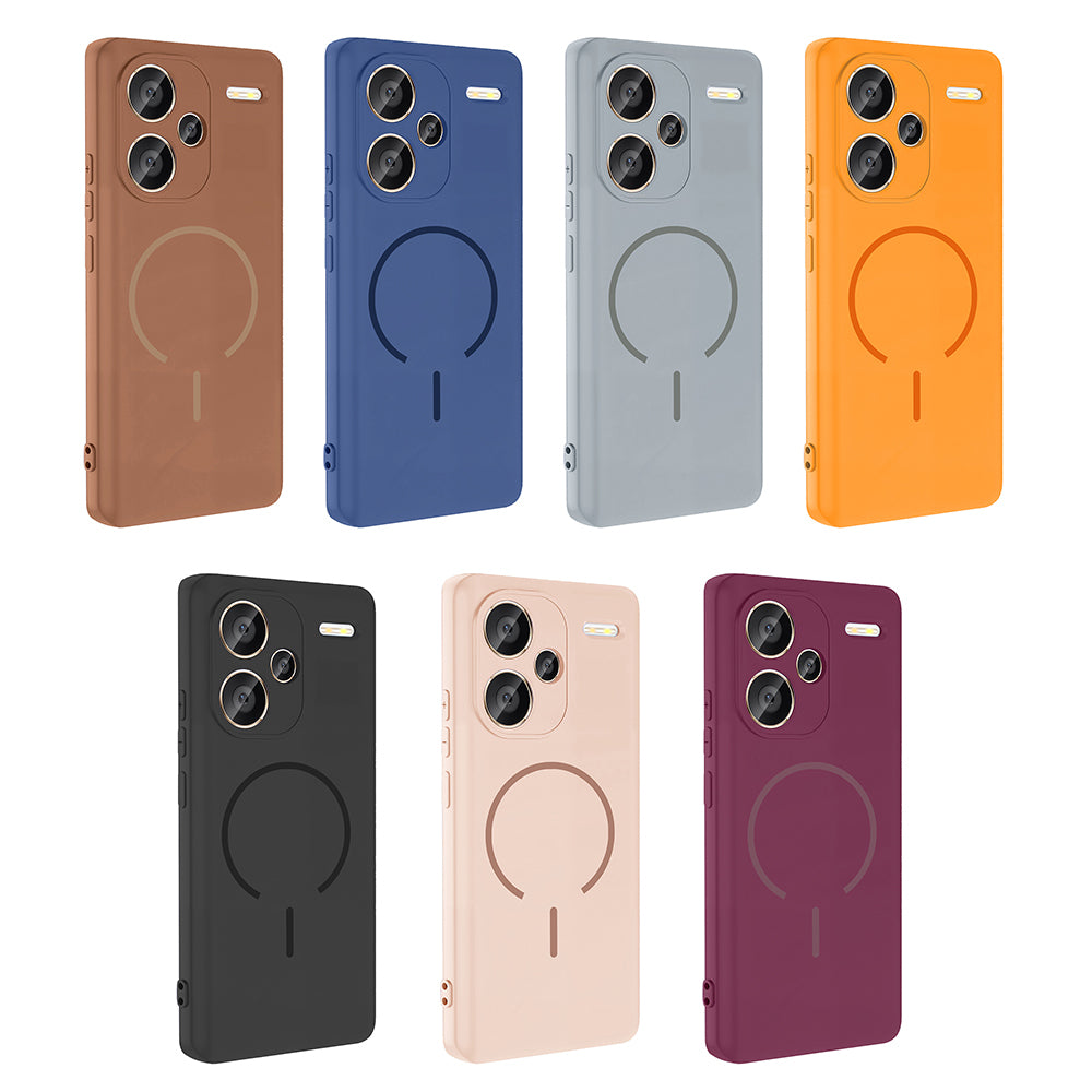 Xiaomi Redmi Note 13 Pro Plus 5G Uyumlu Kılıf M-safe Şarj Özellikli Zore Meta Kapak