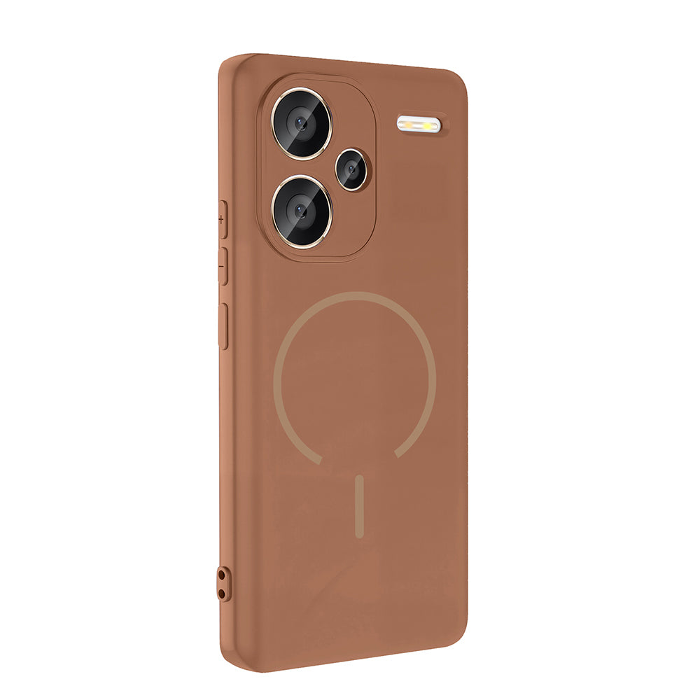 Xiaomi Redmi Note 13 Pro Plus 5G Uyumlu Kılıf M-safe Şarj Özellikli Zore Meta Kapak