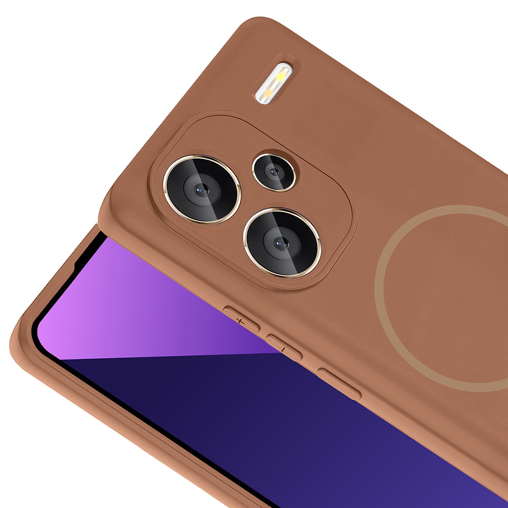 Xiaomi Redmi Note 13 Pro Plus 5G Uyumlu Kılıf M-safe Şarj Özellikli Zore Meta Kapak
