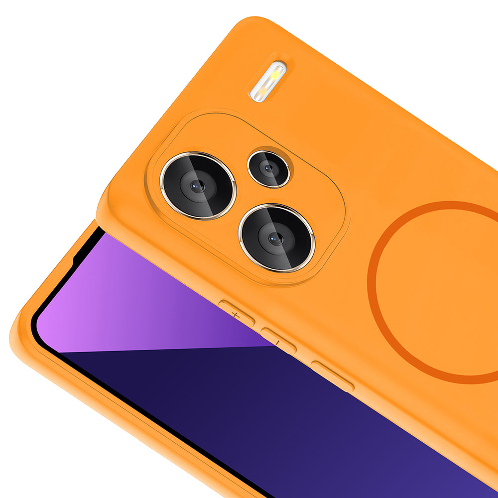 Xiaomi Redmi Note 13 Pro Plus 5G Uyumlu Kılıf M-safe Şarj Özellikli Zore Meta Kapak