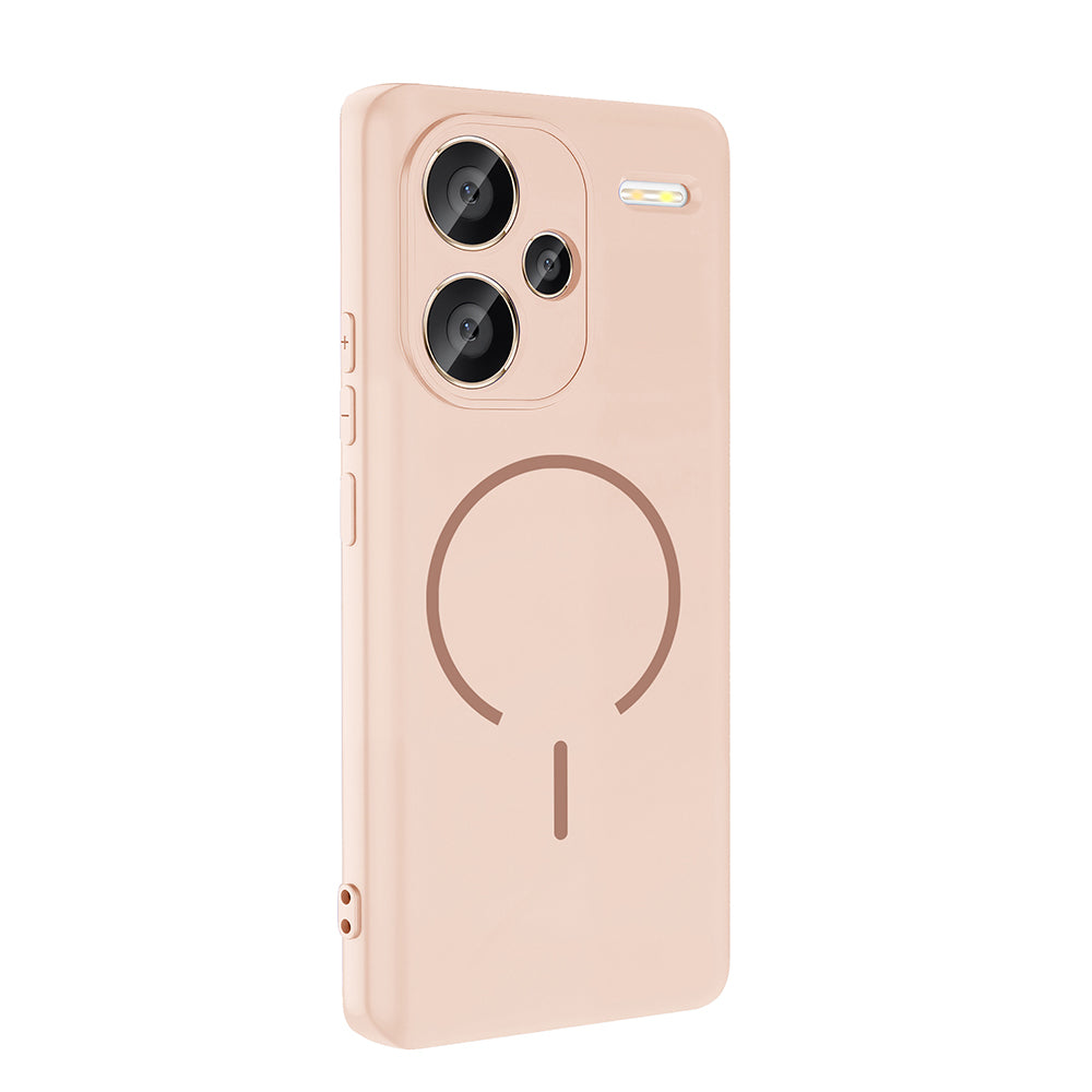 Xiaomi Redmi Note 13 Pro Plus 5G Uyumlu Kılıf M-safe Şarj Özellikli Zore Meta Kapak