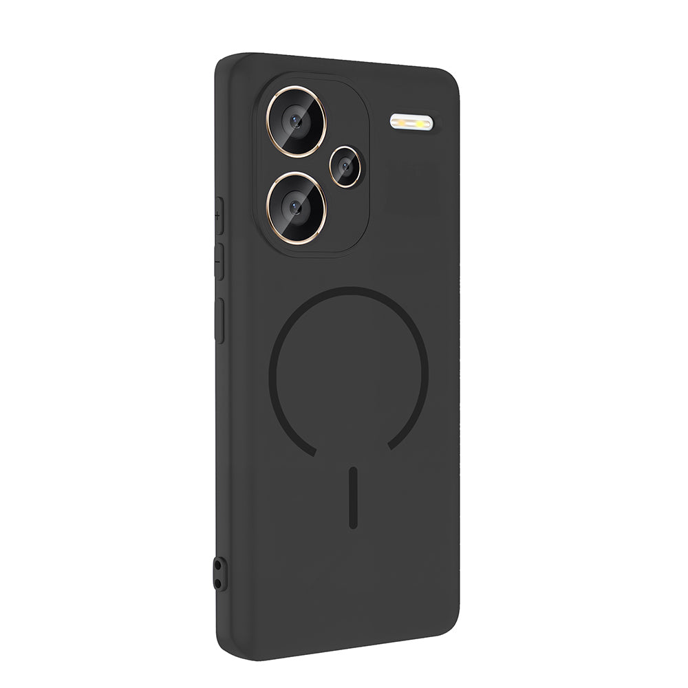 Xiaomi Redmi Note 13 Pro Plus 5G Uyumlu Kılıf M-safe Şarj Özellikli Zore Meta Kapak