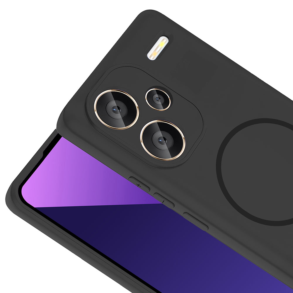 Xiaomi Redmi Note 13 Pro Plus 5G Uyumlu Kılıf M-safe Şarj Özellikli Zore Meta Kapak