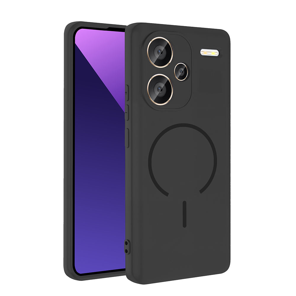 Xiaomi Redmi Note 13 Pro Plus 5G Uyumlu Kılıf M-safe Şarj Özellikli Zore Meta Kapak