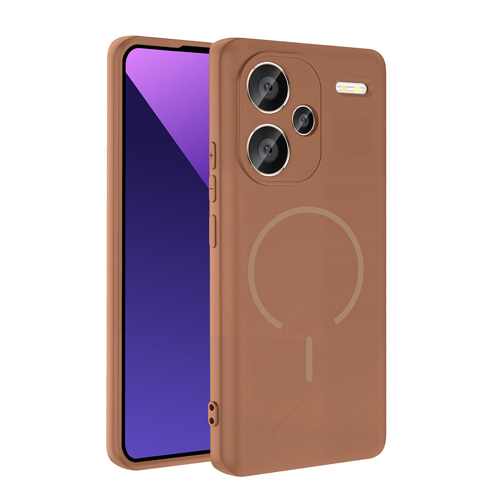 Xiaomi Redmi Note 13 Pro Plus 5G Uyumlu Kılıf M-safe Şarj Özellikli Zore Meta Kapak